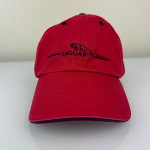 Jaguar Red Embroidered Hat Adjustable Fahrenheit Fashion